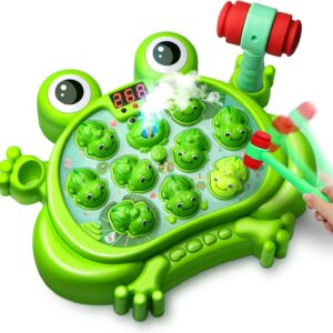 Whack-A-Frog Light-up Music Game Toy