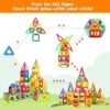 Upgraded Magnetic Blocks Tough Building Tiles STEM Toys - Image 6