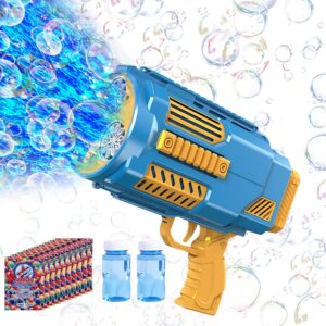69 Holes Bubble Machine Light-Up Gun