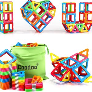 Upgraded Magnetic Blocks Tough Building Tiles STEM Toys