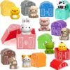 20 Pieces Educational Farm Animal Toys Set