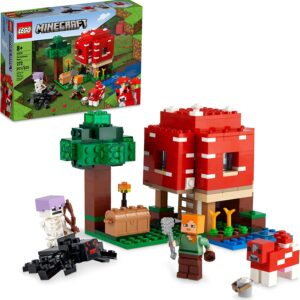 LEGO Minecraft The Mushroom House Set