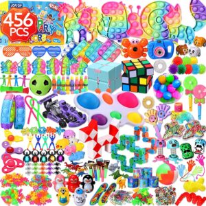 456 Pieces (52 Types) Fidget Toys Party Pack Goodie Bag Stuffers for Kids